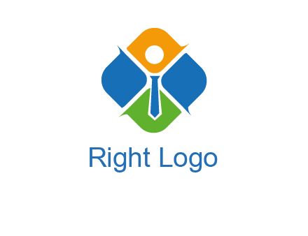 tie in squares HR logo