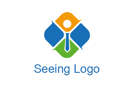 tie in squares HR logo