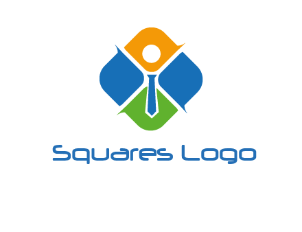 tie in squares HR logo