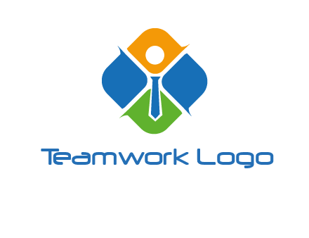 tie in squares HR logo
