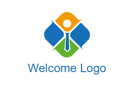 tie in squares HR logo