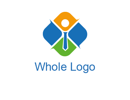 tie in squares HR logo