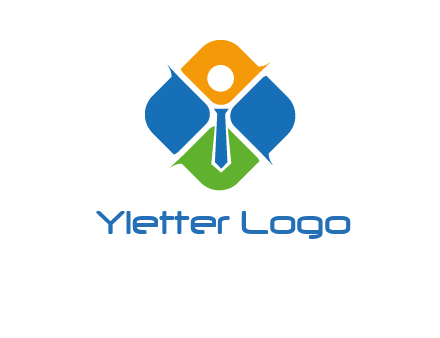 tie in squares HR logo