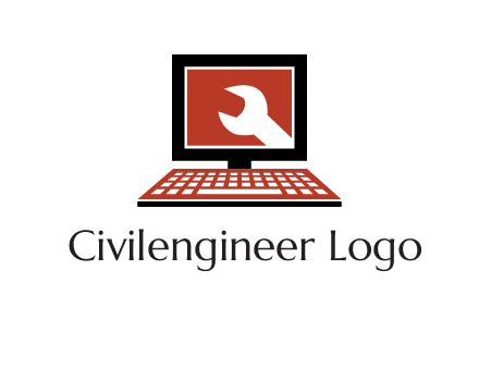 wrench in laptop logo