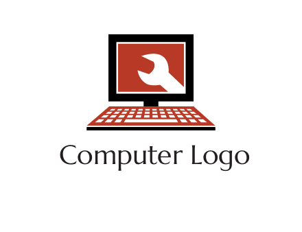 wrench in laptop logo