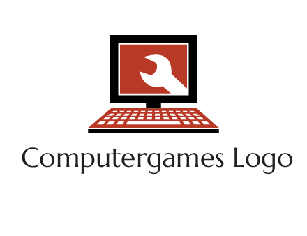 wrench in laptop logo