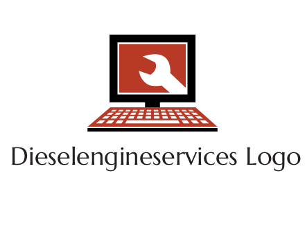 wrench in laptop logo