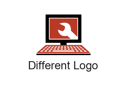 wrench in laptop logo