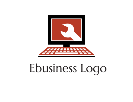 wrench in laptop logo