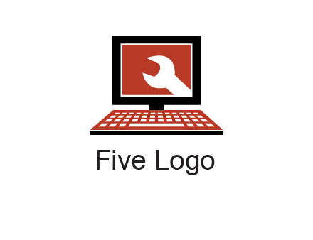 wrench in laptop logo