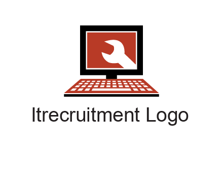 wrench in laptop logo