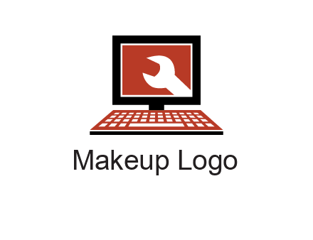 wrench in laptop logo