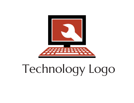 wrench in laptop logo