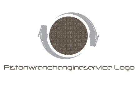 two swooshes around IT globe logo