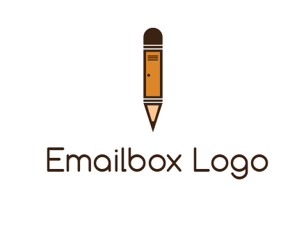 door merged with pencil logo