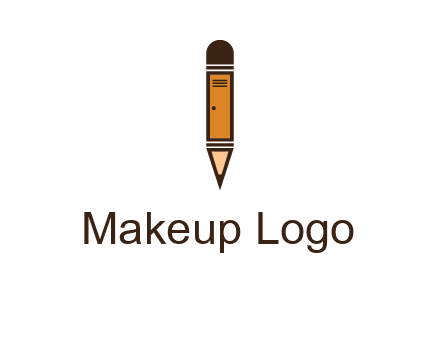 door merged with pencil logo