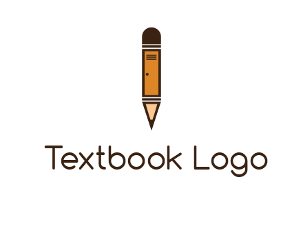 door merged with pencil logo