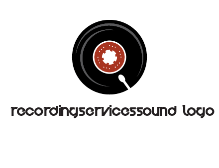 music disk on player logo
