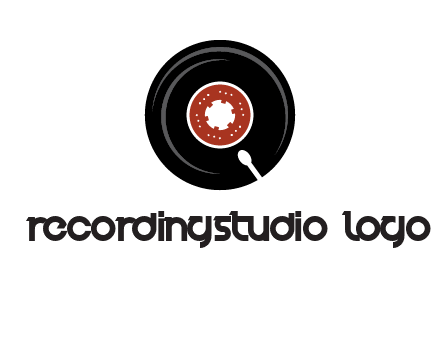 music disk on player logo