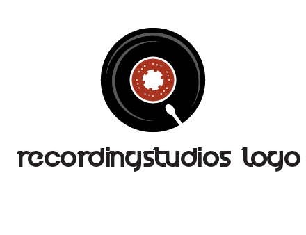 music disk on player logo