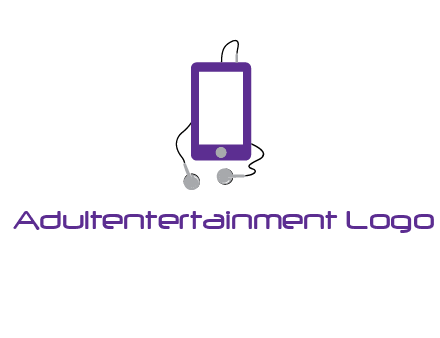 mobile with headphone icon