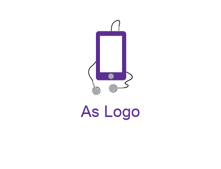 mobile with headphone icon
