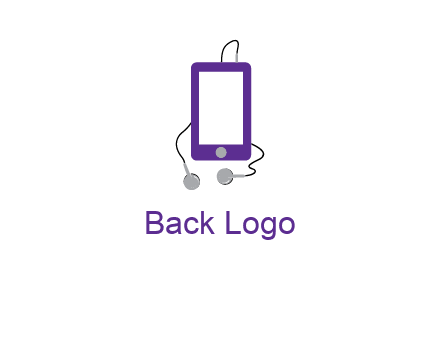 mobile with headphone icon