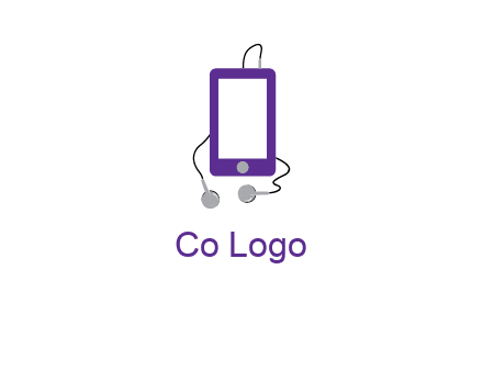 mobile with headphone icon