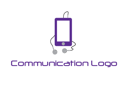 mobile with headphone icon