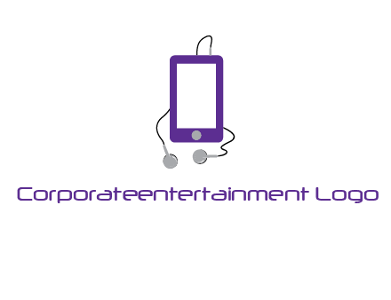 mobile with headphone icon