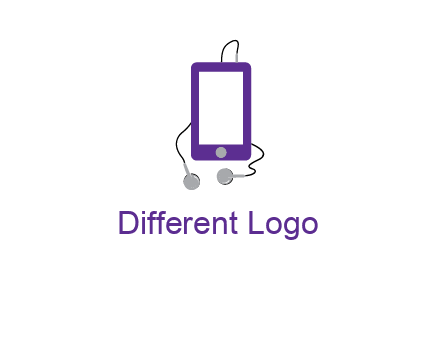 mobile with headphone icon