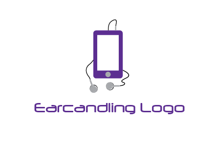 mobile with headphone icon