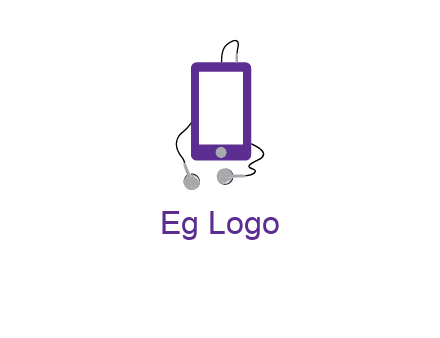 mobile with headphone icon