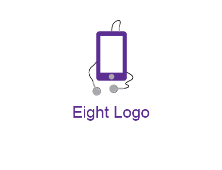 mobile with headphone icon