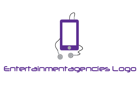 mobile with headphone icon
