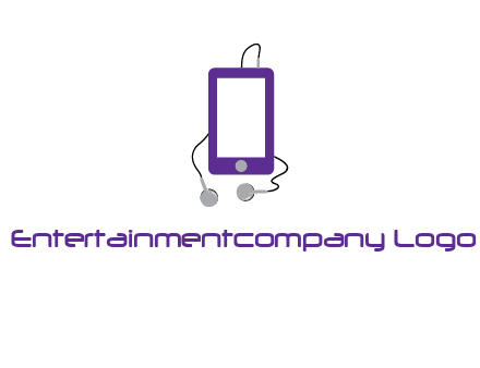 mobile with headphone icon