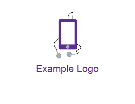 mobile with headphone icon