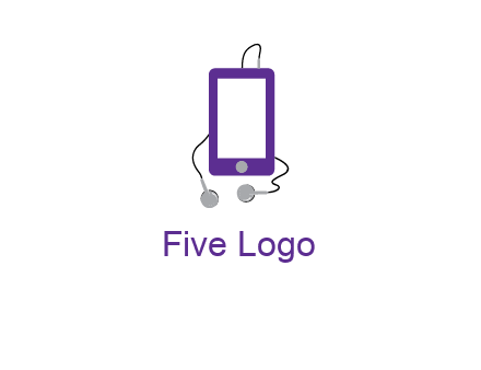 mobile with headphone icon