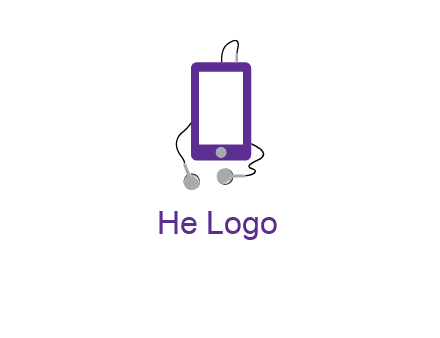mobile with headphone icon
