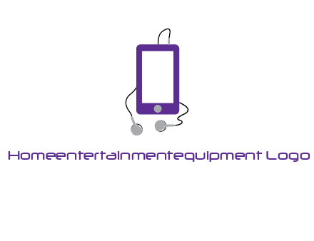 mobile with headphone icon