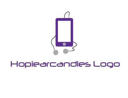 mobile with headphone icon