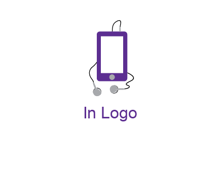 mobile with headphone icon