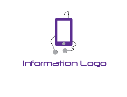 mobile with headphone icon