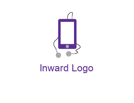 mobile with headphone icon