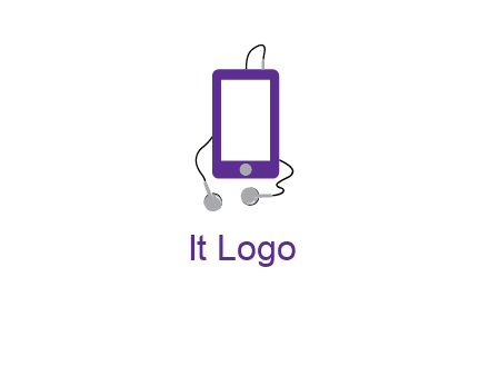 mobile with headphone icon