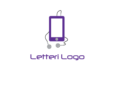 mobile with headphone icon