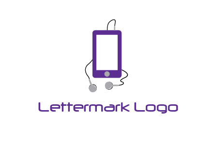 mobile with headphone icon