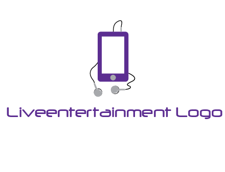 mobile with headphone icon