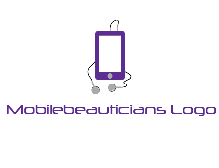 mobile with headphone icon