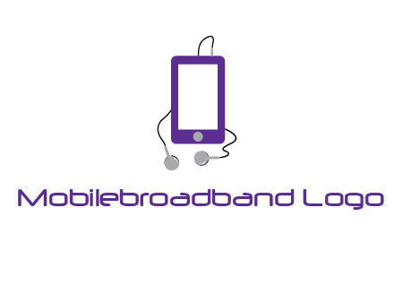 mobile with headphone icon
